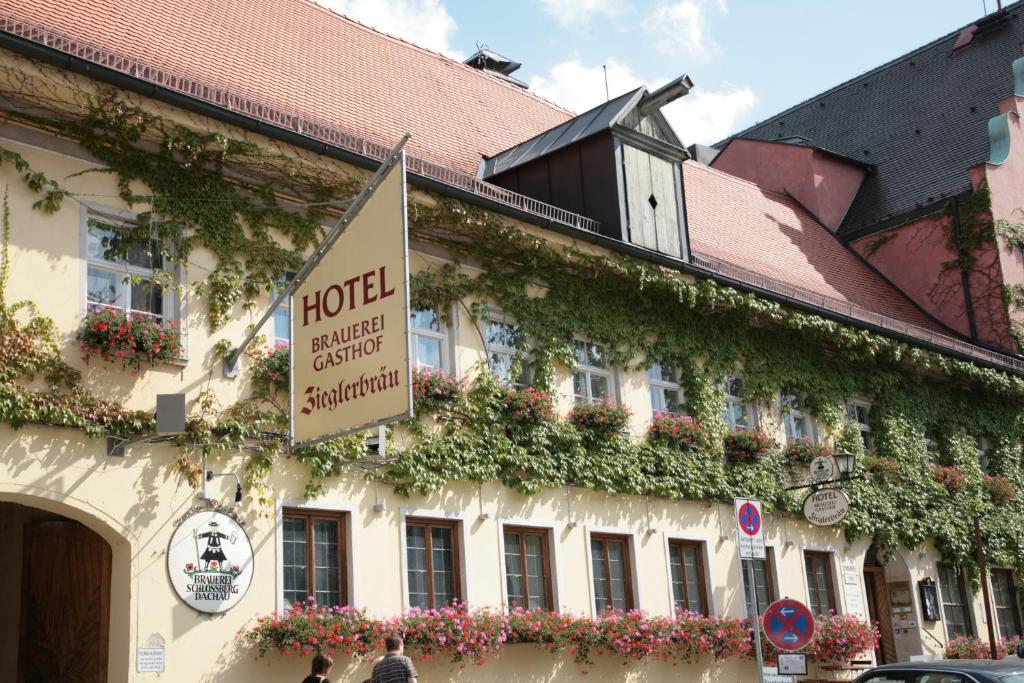 Altstadt-Hotel Zieglerbraeu Dachau Dış mekan fotoğraf